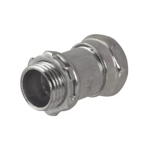 HUBBELL HUB-2905 Conector Recto Compresión de Acero Galvanizado para Pared Delgada de 1 1/4″.