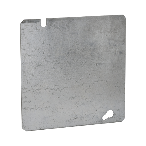 RACO HUB-832 Tapa Cuadrada Ciega de Acero Galvanizado de 4 11/16″.