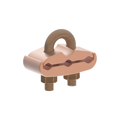 HUBBELL BURNDY HUB-GK64-29 Conector Mecánico para 3 Cables para Calibre 2/0 AWG – 250 KCMIL a Tubería de 3/8″ o Varilla 5/8″ – 3/4″.