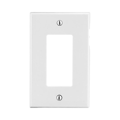 HUBBELL HUB-P26W Tapa para Contacto Rectangular Color Blanco.