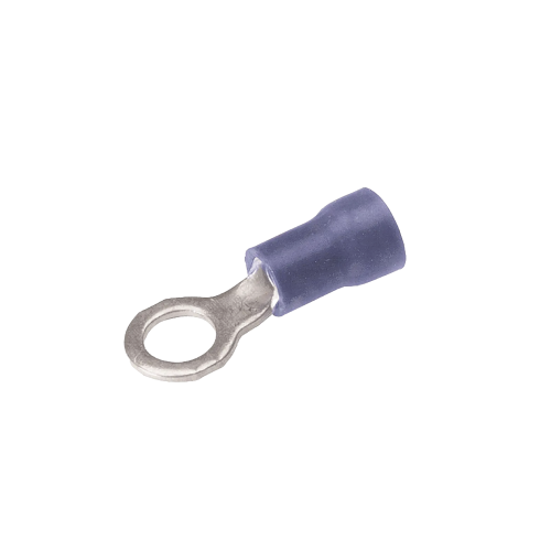 HUBBELL BURNDY HUB-TP-1414 Zapata Terminal de Ojillo para Tornillo 1/4 in (6 mm) calibre 16-14 AWG con aislamiento de vinilo.