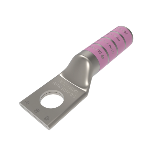 HUBBELL BURNDY HUB-YA25 Zapata Terminal de Barril Largo para Tornillo de 5/16″ y Calibre 1/0 AWG.