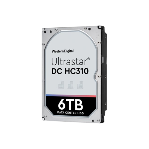 Western Digital (WD) HUS726T6TALE6L4 Disco Duro Enterprise 6 TB, Wester Digital (WD), Serie Ultrastar, Recomendado para Data Center y NVRs de Alta Capacidad, Alto Performace