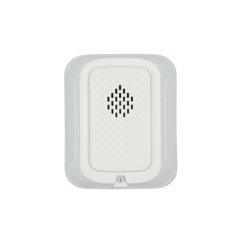 SYSTEM SENSOR HW-L Sirena para Montaje en Pared, 12 a 24 Vcc, Color Blanco, Nuevo Diseño Moderno y Elegante y Menor Consumo de Corriente