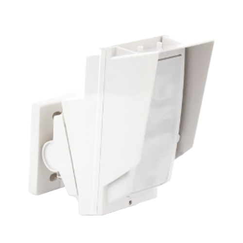 OPTEX HX80N Detector de Movimiento, 100% Exterior, Cableado, Hasta 24 metros, Instalación hasta 3 metros, Compatible con cualquier panel de alarma