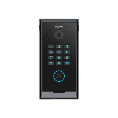 FANVIL I60K Videoportero Slim IP SIP con Cámara HD, IP IP65, Teclado Numérico y Relé, Apertura por BLE, Tarjeta, Remoto, Protocolo ONVIF, Compatible con App Fanvil Link