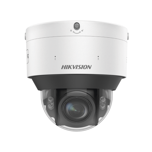 HIKVISION IDS-2CD7587G0-XZHS Domo IP 8 Megapixel, Lente Mot. 2.8 – 12 mm, Dual Light (30 mts IR + 30 mts Luz Blanca), IK10, IP67, Reconocimiento Facial, WDR 140 dB, DeepinView, Búsqueda por Atributos, Heat Map, ACUSENSE, DARKFIGHTER S, Audio d