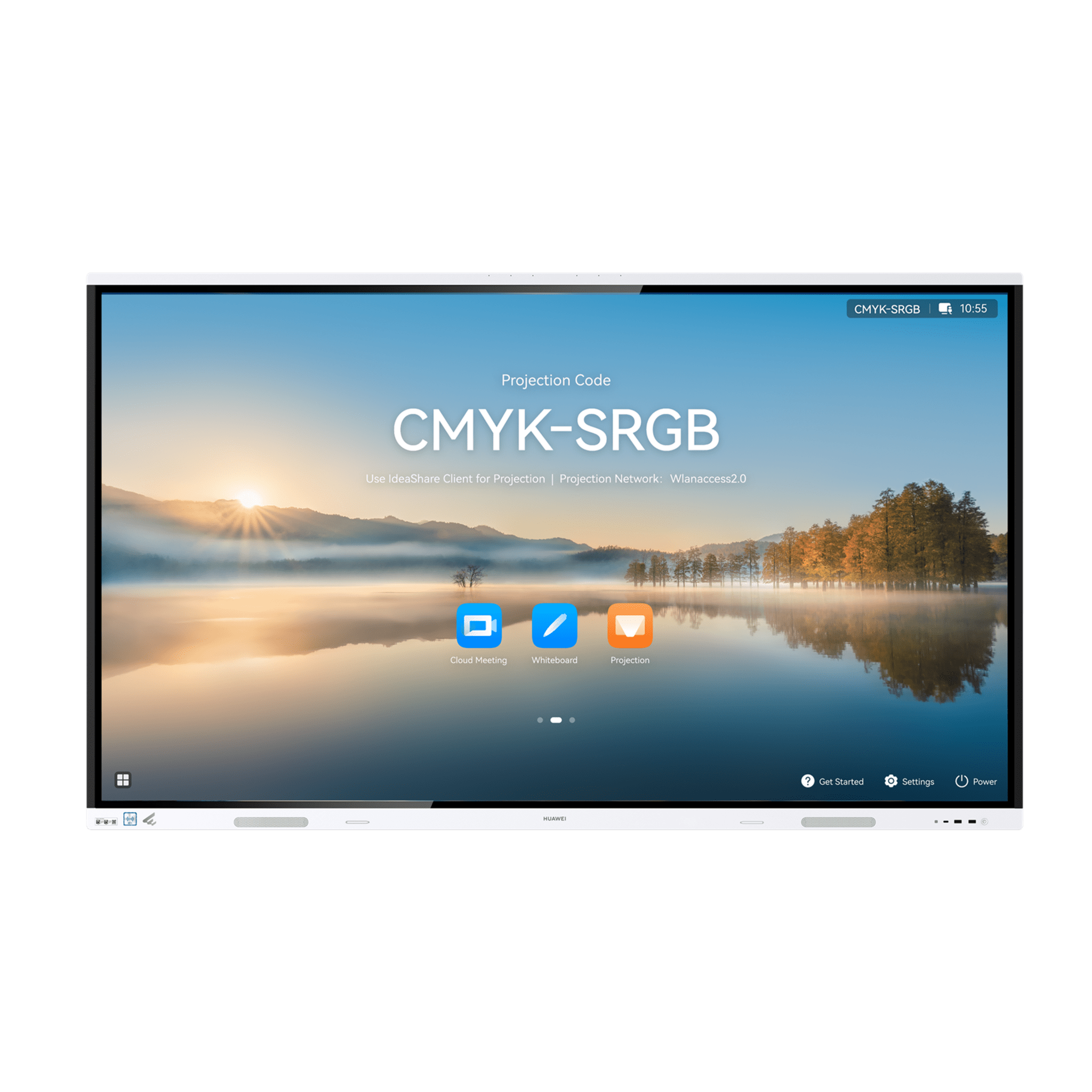HUAWEI IHB2-75PB Pantalla Interactiva IdeaHub Board 3 PRO de 75» para Colaboración Inteligente, 4K, Harmony OS, Wi-Fi 6