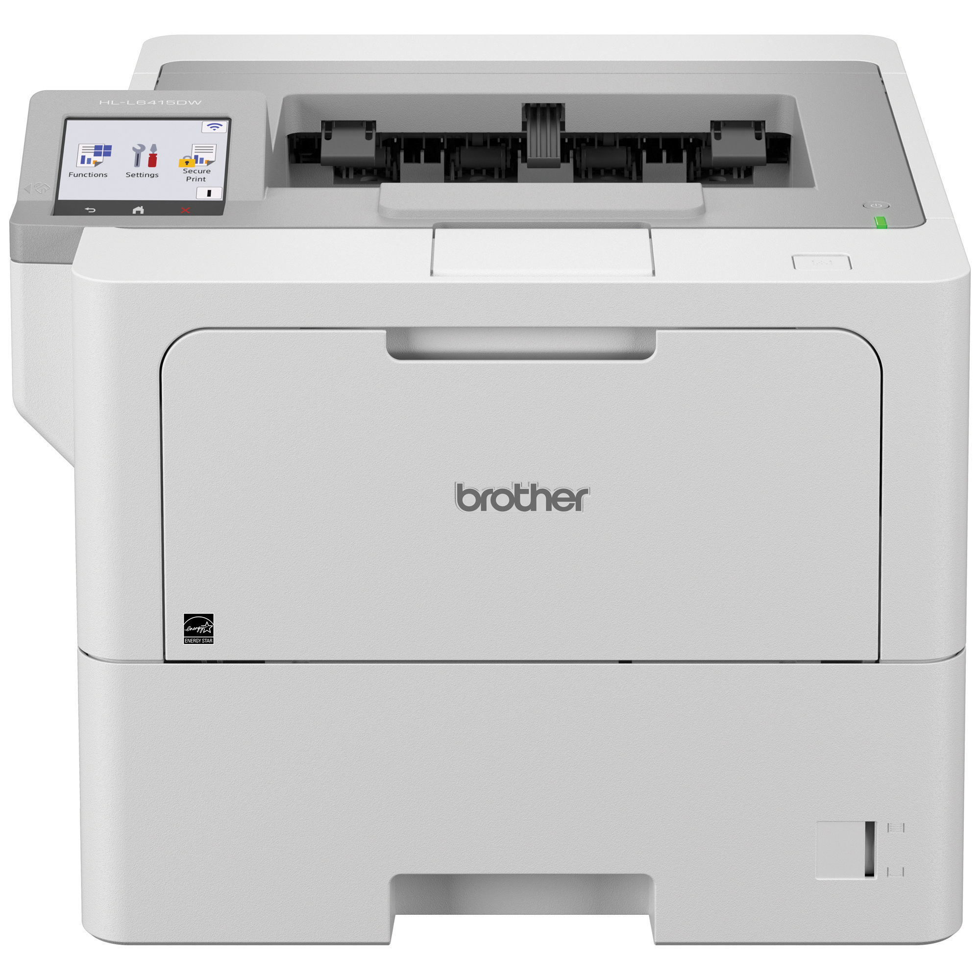 Impresora Láser Monocromática Brother Valor HLL6415DW – 52 Ppm, Dúplex, Gigabit Ethernet, Wifi, Tóner De Hasta 25, 000 Págs