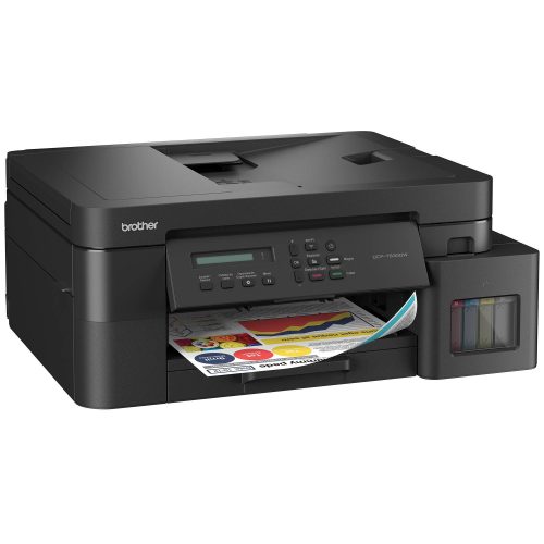 Multifuncional Tinta Continua Brother DCPT830DW – Impresión Dúplex, 30 Ppm Negro/26 Ppm Color, Wifi 2.4/5Ghz, Ethernet, Cama Plana Color Tamaño Carta