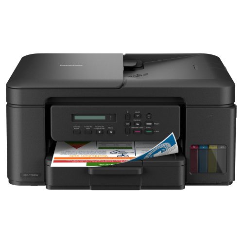 Multifuncional Tinta Continua Brother DCPT730DW – Impresión Dúplex, 27 Ppm Negro/23 Ppm Color, USB 2.0, Wifi 2.4/5Ghz, Cama Plana Color Tamaño Carta