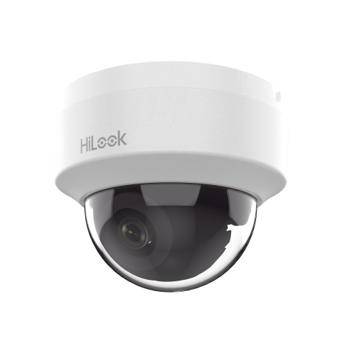 HiLook by HIKVISION IPC-D141H-C HiLook Series, Domo IP 4 Megapixel, Lente 2.8 mm (Gran Angular), 20 mts IR, Interior, PoE, dWDR, H.265+, ONVIF