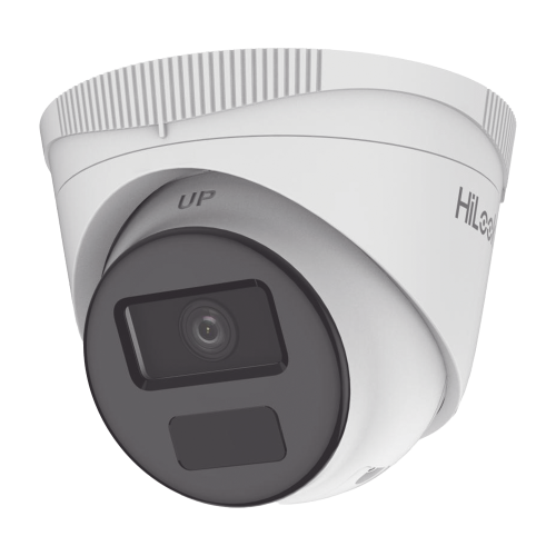 HiLook by HIKVISION IPC-T241H-C HiLook Series, Turret IP 4 Megapixel, 20 mts IR, Exterior IP67, PoE, Lente 2.8 mm, WDR, ONVIF