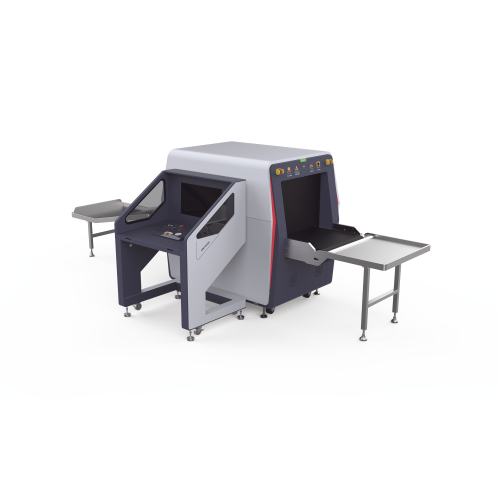 HIKVISION ISD-SC6550S-4CVL Máquina de Inspección por Rayos X con Inteligencia Artificial, Túnel de 65 x 50 cms, 4 Cámaras Integradas de 2 Megapixel, Mesa de Operación Incluida, Puesta en Marcha y Capacitación Incluida