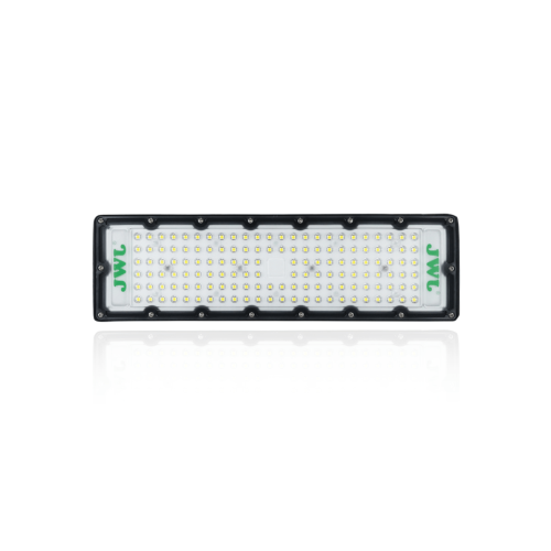 JWJ JLRE-P100 Reflector LED 100 W /350 x 100 mm, 85 – 265 Vca~ 50/60Hz, TCC 6 500 K, Uso en exterior.
