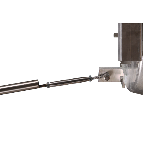 JIROUS JRZ1200-ADJUSTABLE Montaje ajustable para mayor estabilidad y alineación de antenas JRMA01200 y JRCDD35DUPLEX