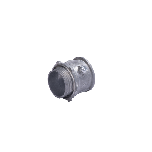 JUPITER JU-PD-34-CON Conector 3/4″ (19mm) pared delgada con tornillo tipo americano galvanizado etiqueta verde