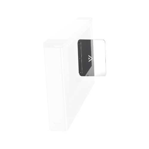 HIKVISION K3B601DP1100 Aleta de Acrílico para formar carriles de 110 cms en torniquetes Hikvision Series DS-K3B501 y DS-K3B601, Uso en accesos amplios para silla de ruedas