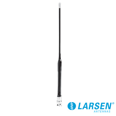 PULSE LARSEN ANTENNAS KD4-162HQ Antena Helicoidal de 1/4 de onda para Radio Portátil, 162-174 MHz, BNC Macho.
