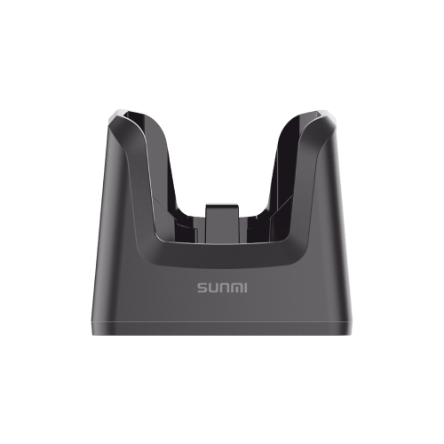 SUNMI L2SCHBASE Base de Carga Individual, Carga con 2 Pines, Compatible con Funda Protectora Para L2SPRO/ Material ABS, Dimensiones 460 x 130 x 112.2 mm