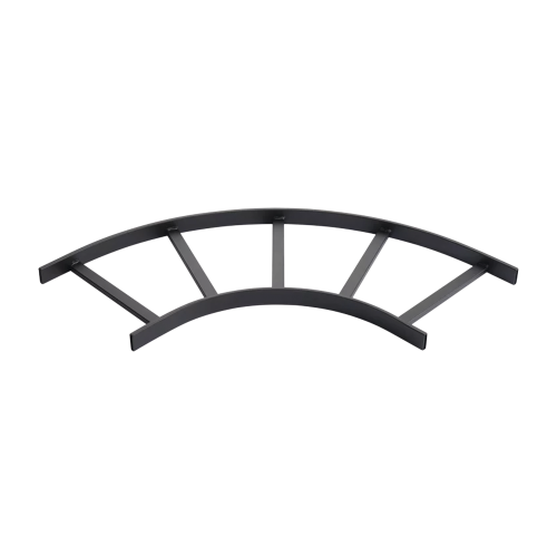 HOFFMAN L90HB12BLK Accesorio de Escalerilla Sección Horizontal de 90º, 12 in de Ancho, de Acero, Color Negro