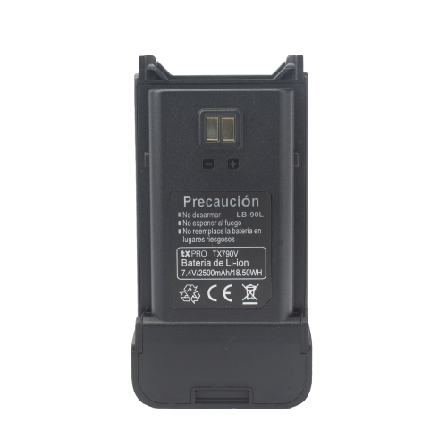 TXPRO LB90L Batería Para Radios TX790, 2500mAh