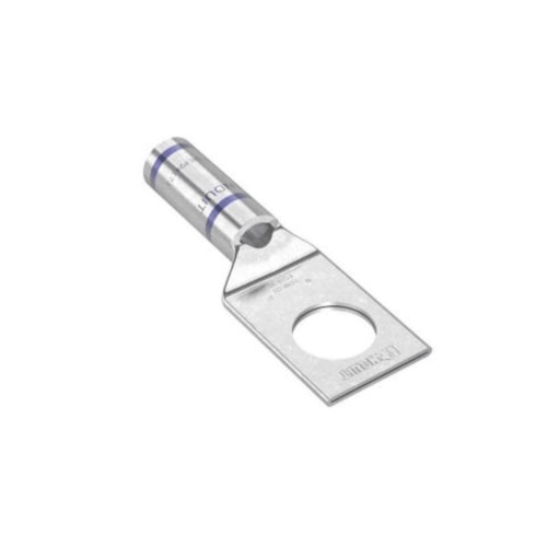 PANDUIT LCA6-38-L Zapata de compresión LCA6-38-L, para cal. 6 Awg, Barreno para tornillo prisionero de 3/8, 1 Pz