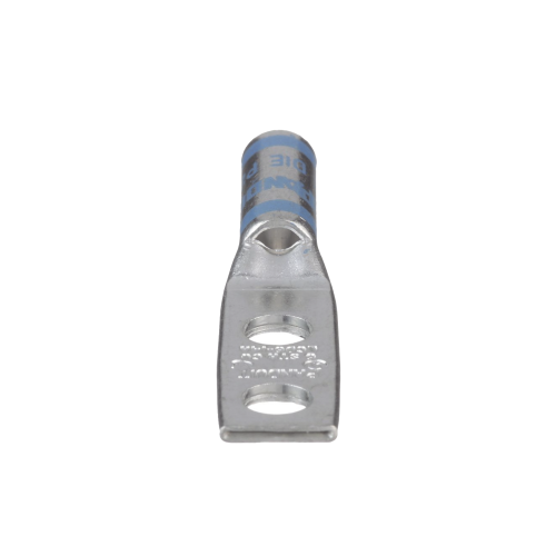 PANDUIT LCD6-14A-L Zapata de compresión LCD6-14A-L para cal. 6 Awg, Doble barreno para tornillo prisionero de 1/4, Espaciado de orificio 16mm, 1 Pz