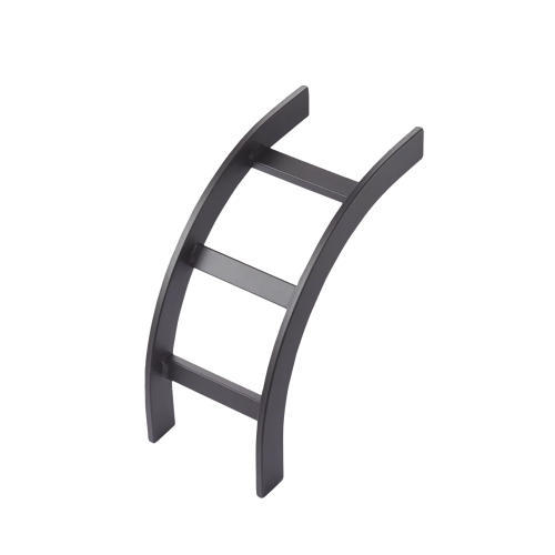 HOFFMAN LIB12BLK Accesorio de Escalerilla Curva Vertical (Bajada) Interior, 12 in de Ancho, de Acero, Color Negro