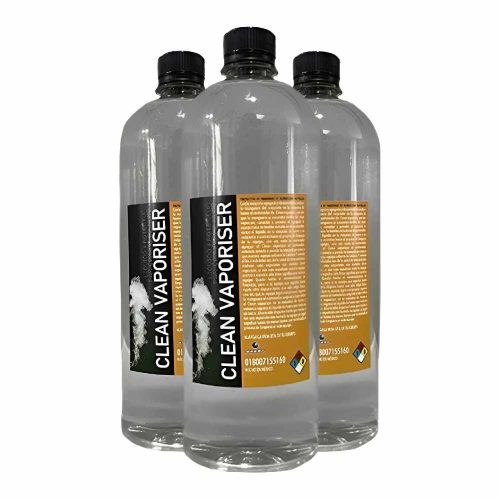 LÍQUIDO LIMPIADOR PARA MÁQUINAS DE HUMO KIT DE 3 LITROS