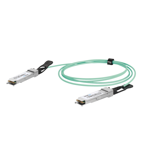 LINKEDPRO LP-AOC-100G-1M Cable AOC QSFP28 de 100 Gbps a 100 Gbps, Cable de fibra óptica Activo, Longitud: 1 metro