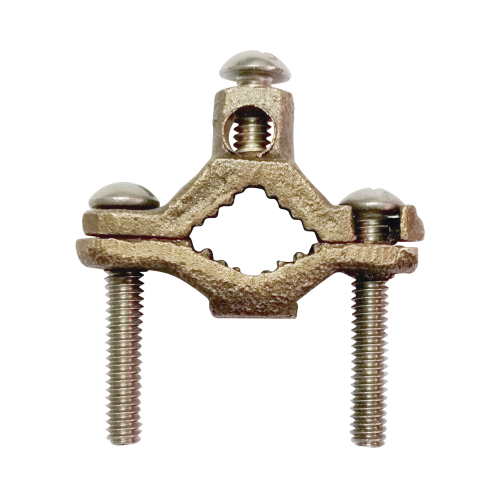 LINKEDPRO BY EPCOM LP-CTZ-114 Conector para Tubo de hasta 1 1/4″ a cable Cal. 4 AWG. Ideal para Aterrizaje de Torres TZ