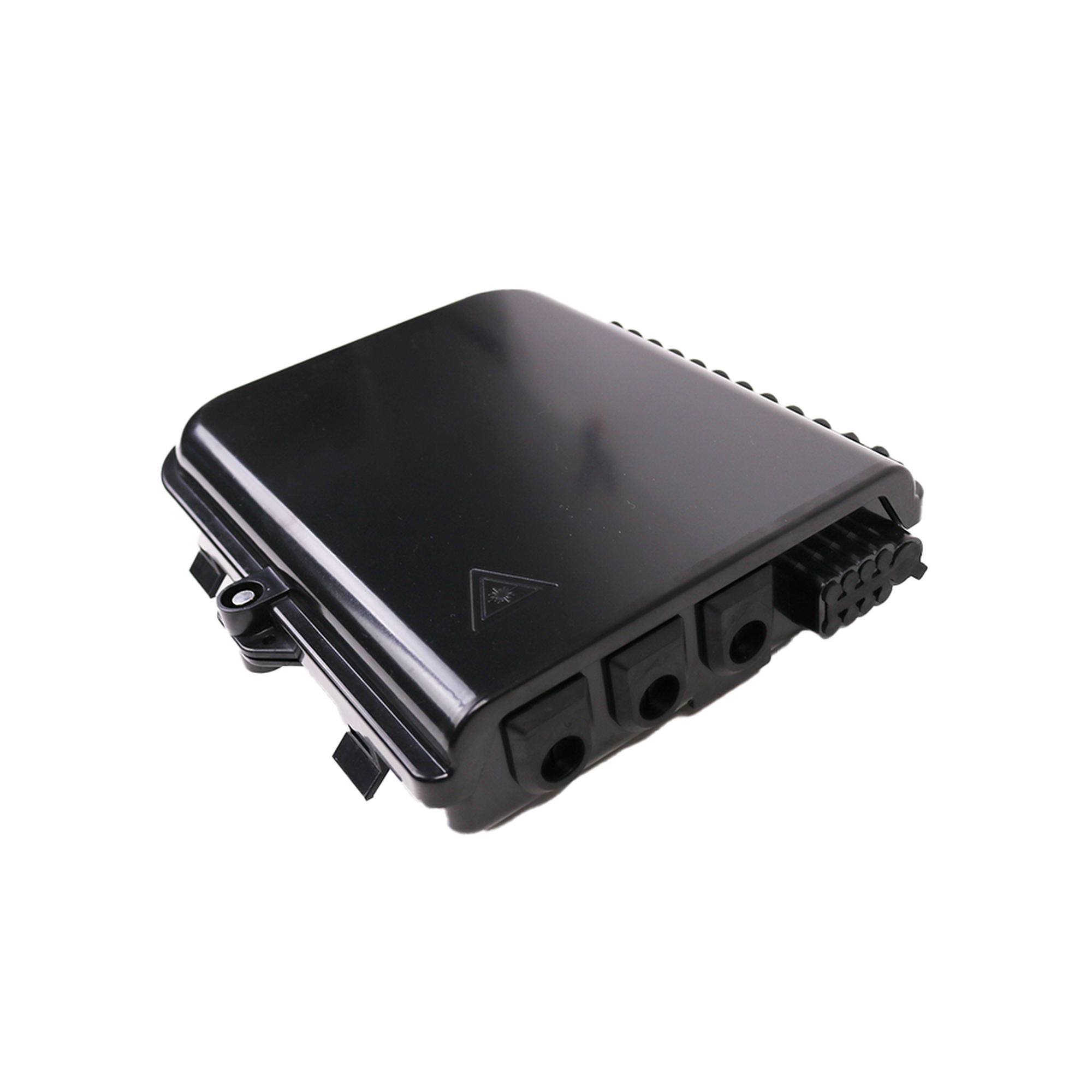 LINKEDPRO BY EPCOM LP-FAT08-3 Cierre de Empalme para 24 fusiones de fibra óptica, Interior/Exterior, 3 Entradas para Cable Ø 6-12mm, con 8 acopladores SC/APC y splitter 1×8 SC/APC Incluido, IP65