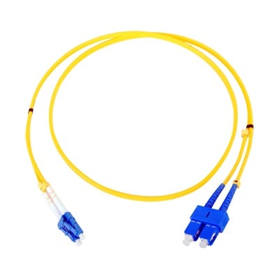 LINKEDPRO BY EPCOM LP-FO-6060B Jumper de Fibra Óptica Monomodo LC/SC Duplex de 1 metro