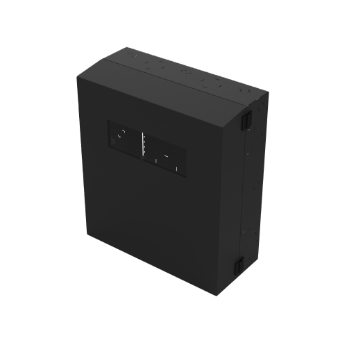 LINKEDPRO BY EPCOM LP-GPH-06R2 Gabinete de Pared con Rack Horizontal de 6 UR, con Ventanilla de Inspección, Se envía el Gabinete Armado.