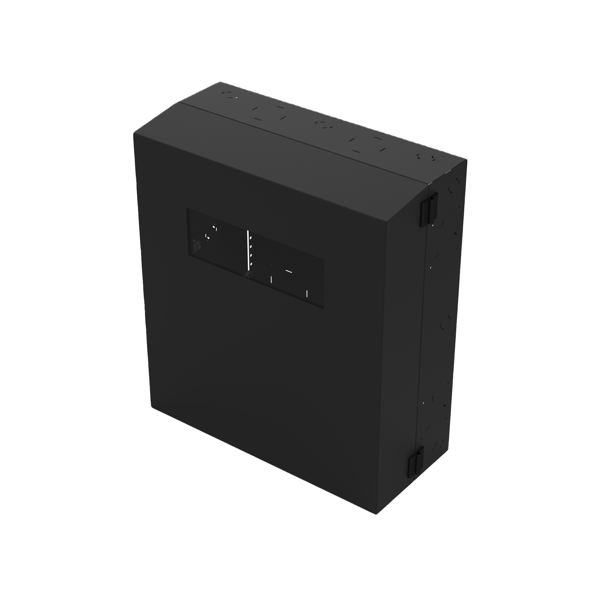 LINKEDPRO BY EPCOM LP-GPH-06R2 Gabinete de Pared con Rack Horizontal de 6 UR, con Ventanilla de Inspección, Se envía el Gabinete Armado.