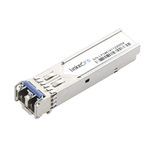 LINKEDPRO BY EPCOM LP-IND-SFP-10G-MM-550 Transceptor Óptico Industrial SFP+ (Mini-Gbic), Multimodo 850 nm, 10 Gbps, 10GBASE-SR, Conectores LC/UPC Dúplex, DDM, Hasta 550 m