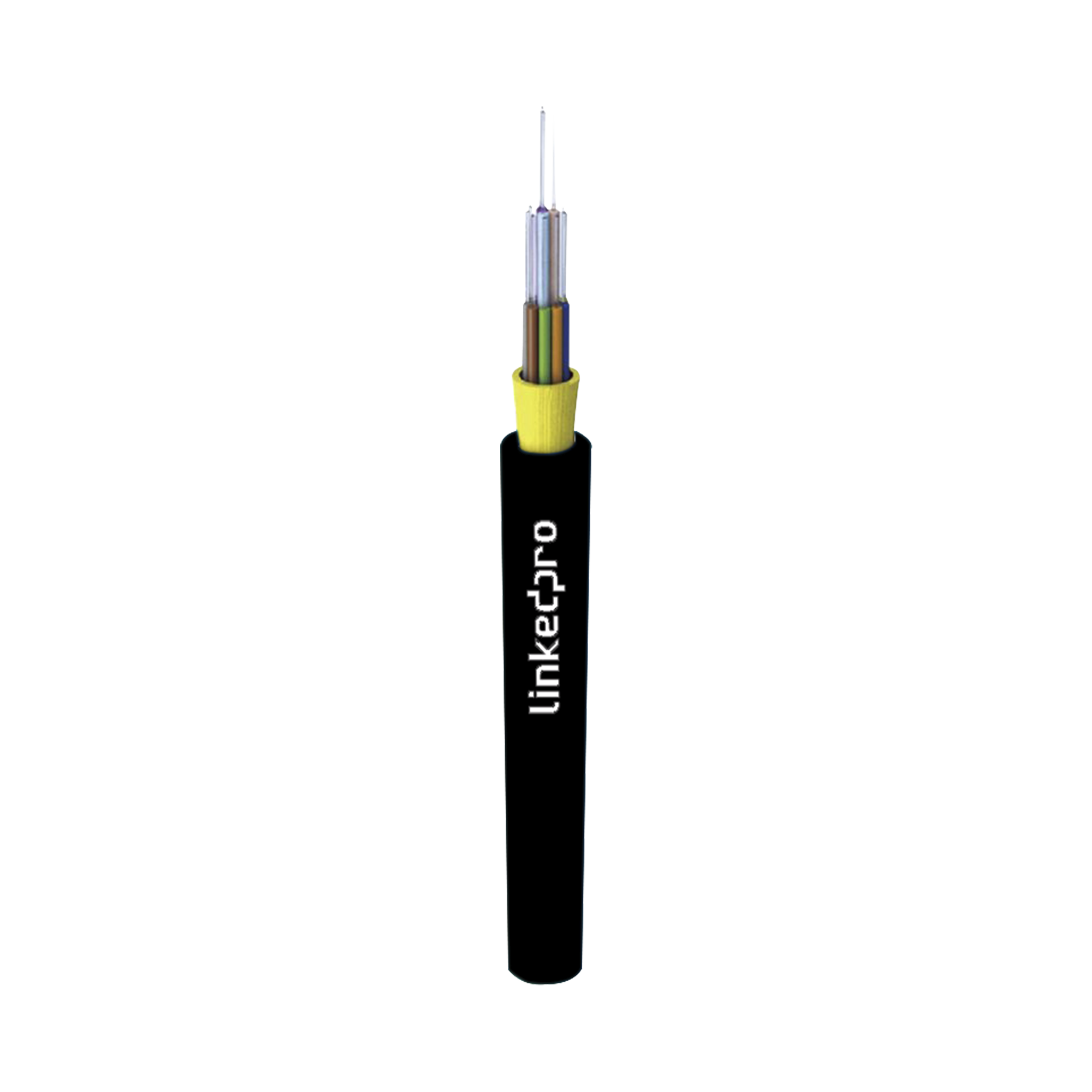 LINKEDPRO BY EPCOM LP-IOC-SMF-R-06 Cable de Fibra Óptica Monomodo 9/125, 6 hilos, Interior/Exterior, Tight Buffer 900µm, OFNR Riser, Dieléctrica, Precio Por Metro, (Hasta 2000 metros en un solo tramo de cable)