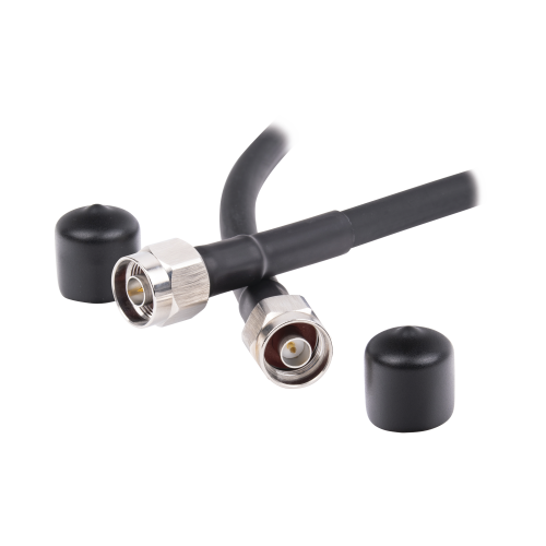 LINKEDPRO BY EPCOM LP-NM-NM-60-V2 Jumper Ultra Flexible de baja pérdida para equipos inalámbricos hasta 7 GHz N-Macho a N-Macho 60 cm