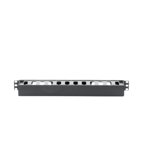 LINKEDPRO BY EPCOM LP-ORG-01 Organizador de Cables Horizontal de 1U para Rack de 19″, Fabricado en Polímero Resistente a Deformaciones y Rayones