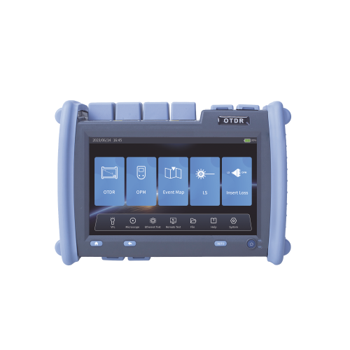 LINKEDPRO BY EPCOM LP-OTDR-PRO-LF OTDR PRO de Alto Rendimiento para Enlaces de Fibra Óptica Monomodo, Pruebas en Fibra Óptica Viva, Longitudes de onda: 1310nm, 1550nm y 1625nm, Zona Muerta por Evento de 0.8 Metros, VFL 5mW, Distancia de prueba de has