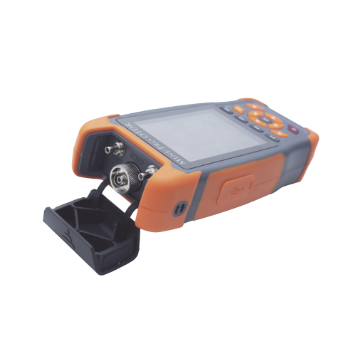 LINKEDPRO BY EPCOM LP-P-OPM-R Medidor de Potencia Óptica (OPM) para Fibra Óptica en Redes FTTx, Soporta 3 Longitudes de Onda: 1310nm , 1490nm y 1550nm, Incluye Función VFL 10mW, Incluye Función para Probar de cables RJ45, Recargable