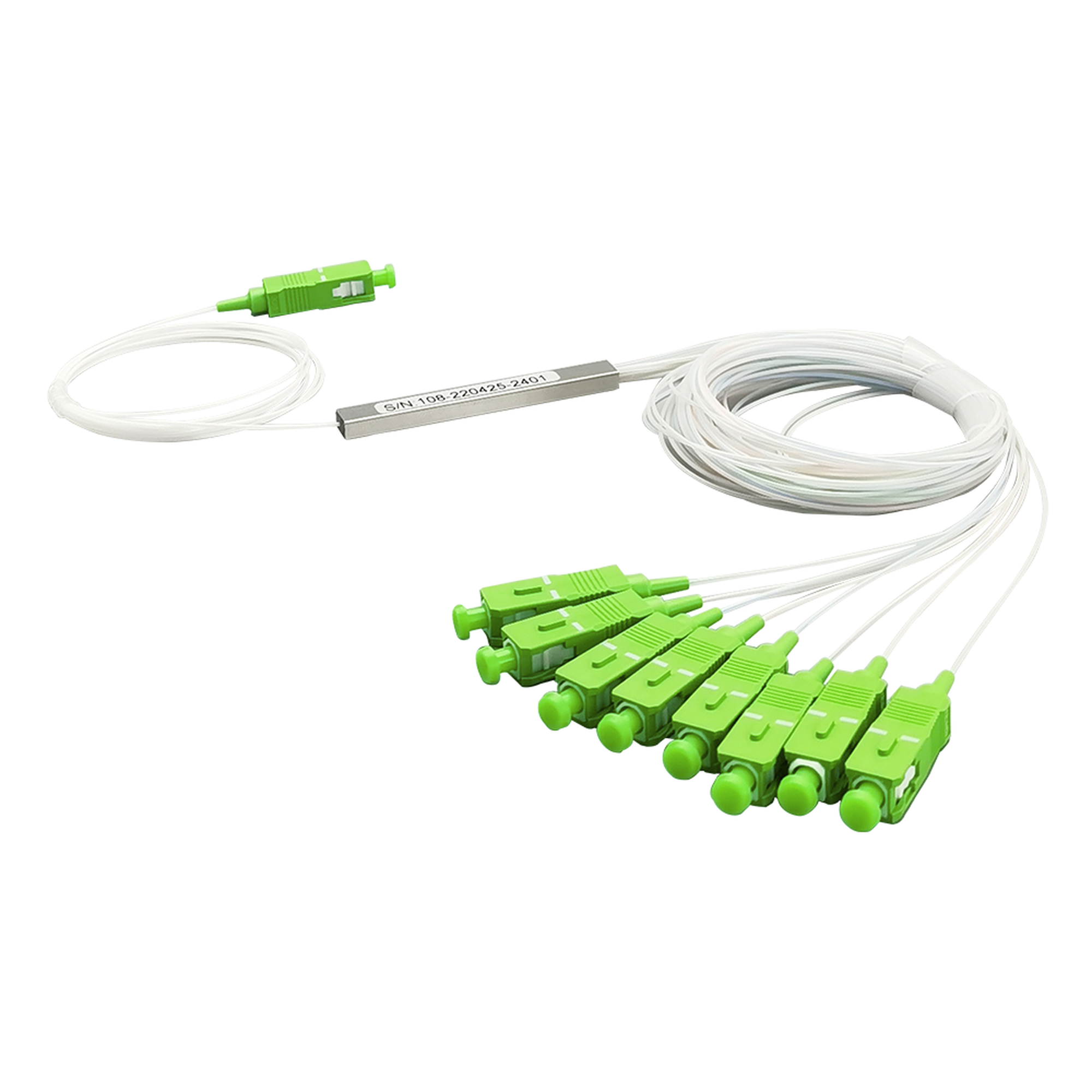 LINKEDPRO BY EPCOM LP-PLC-1X8APC Splitter (Divisor Óptico) tipo PLC, de 1×8, conectores SC/APC