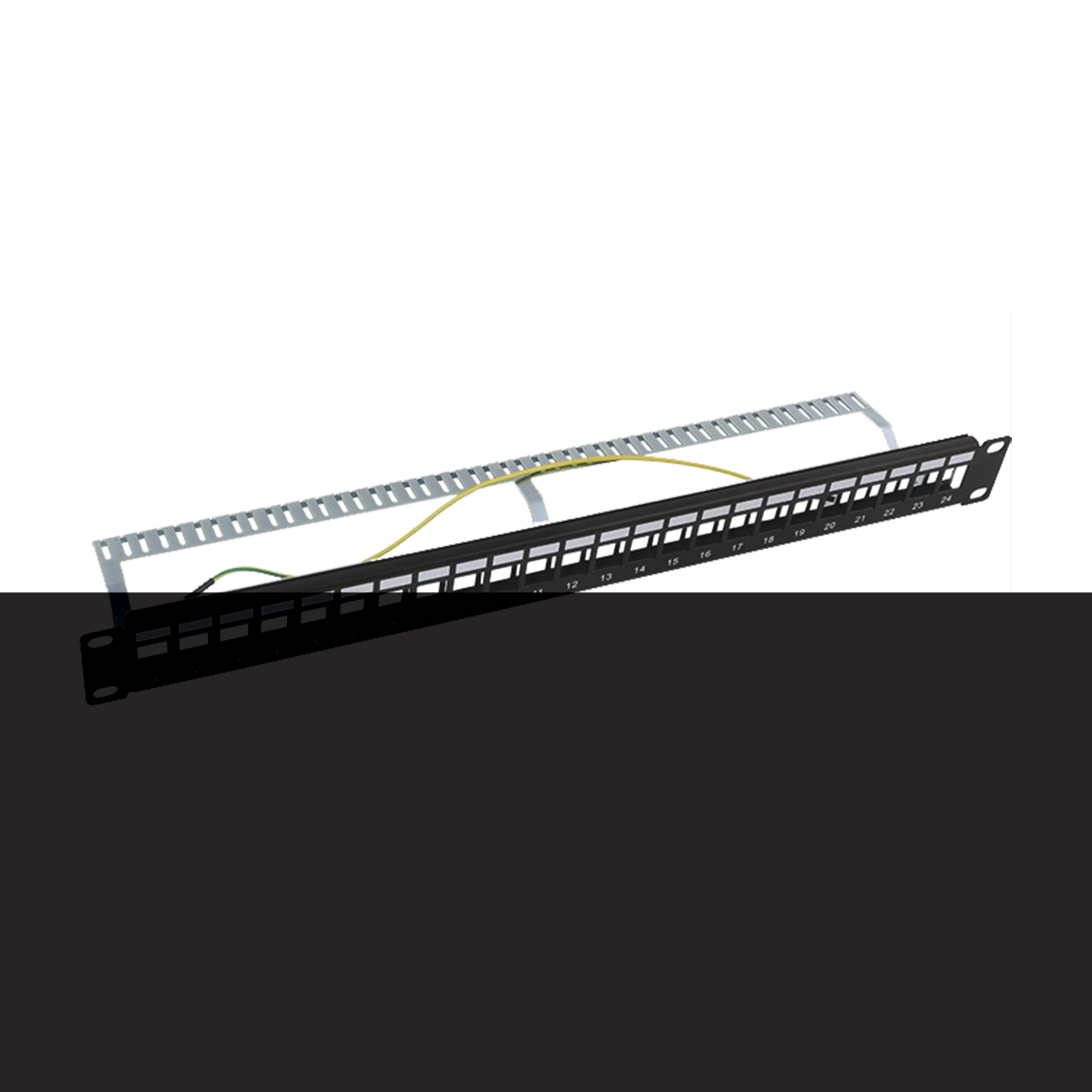 LINKEDPRO BY EPCOM LP-PP-23-STP-BK-24P Patch panel modular Blindado ...