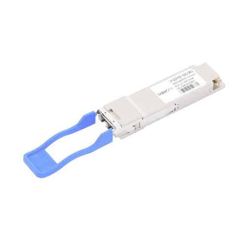 LINKEDPRO BY EPCOM LP-QSFP28-100G-SM-2 Transceptor Óptico QSFP28 (Mini-Gbic), Monomodo 1310 nm, 100 Gbps, 100GBASE-LR4, Conectores LC/UPC Dúplex, DDM, Hasta 2 km