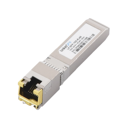 LINKEDPRO BY EPCOM LP-SFP-10G-RJ45 Transceptor Óptico SFP+ a RJ45 /10 Gbps, Conector RJ45, 10GBASE-T, Distancia de hasta 30 m.
