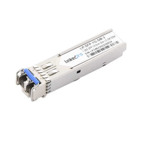 LINKEDPRO BY EPCOM LP-SFP-1G-SM-40 Transceptor Óptico SFP (Mini-Gbic), Monomodo 1310 nm, 1.25 Gbps, 1000BASE-EX, Conectores LC/UPC Dúplex, DDM, Hasta 40 km