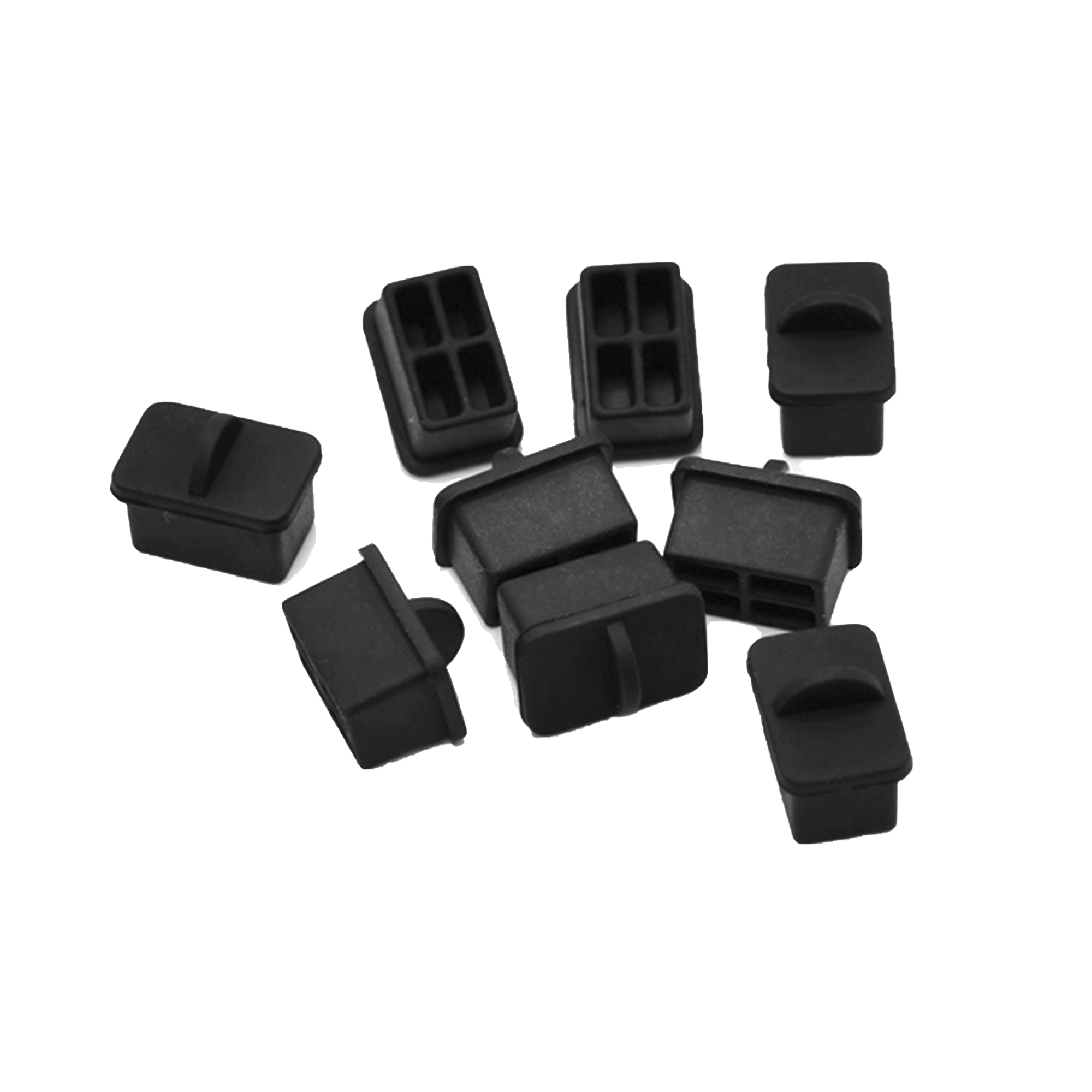 LINKEDPRO BY EPCOM LP-SFP Bolsa con 25 piezas de protectores anti-polvo para puerto SFP, color negro