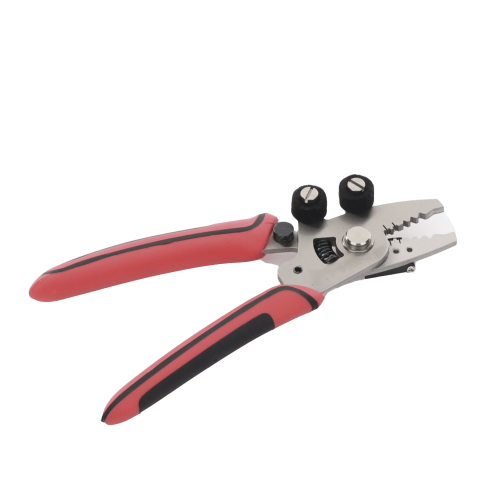 LINKEDPRO BY EPCOM LP-ST-9-1 Desforradora de Fibra Óptica 9 en 1, Desforradora de 3 Posiciones, Tijeras, Limpiador de algodón para Hilo de Fibra Óptica, Cortadora de Cable Mensajero