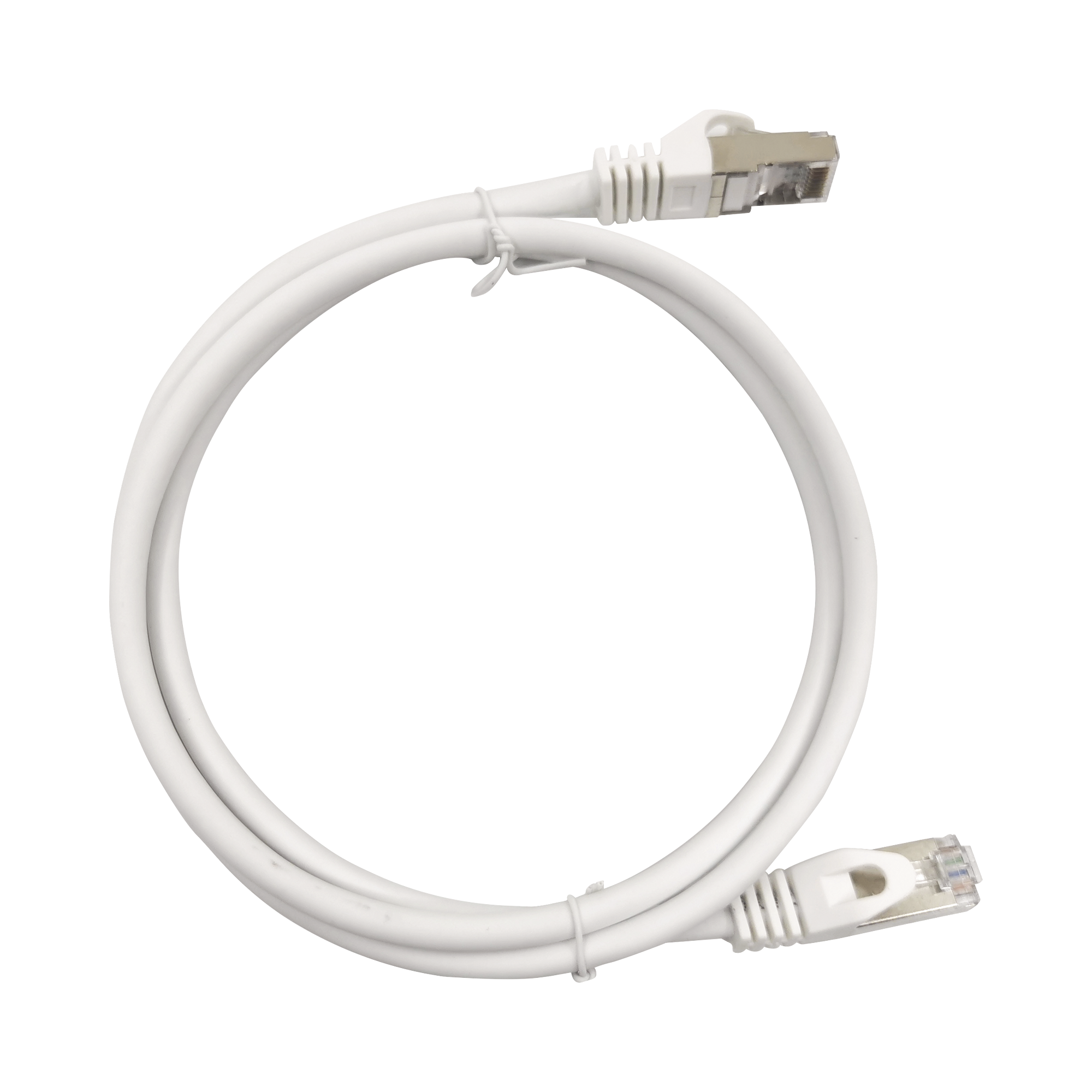 LINKEDPRO BY EPCOM LP-STP-6A-200WH Patch Cord Cat6A 10G blindado 2M ( 6.25 ft ) BLANCO